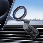 SYNCWIRE auto mobiiltelefoni hoidja MagSafe auto kinnitus - Magnetiline mobiiltelefoni hoidja auto [3D pika varrega tugevad magnetid] ventilatsiooni auto mobiiltelefoni hoidja iPhone 16 15 14 14 13 12 Pro Max Plus Mini kohta