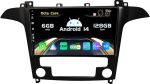 SXAUTO [Sisseehitatud 4G / DAB] Android 13-6G+128G - Autoradio Ford S-Max (2007-2008) - Sisseehitatud Carplay / Android Car - Kaamera + MIC - DSP 360-CAM roolijuhtimine Fast Boot HDMI - 2 DIN IPS 9