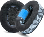 WC Freeze Blackshark Cooling Gel Ear Pads for 2020-2022 Razer Blackshark V2 ja V2 Pro (ei sobi 2023 mudelile) by Wicked Cushions - Rohkem mugavust, paksust ja heliisolatsiooni | Geo Grey