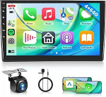 4+64G Android Autoradio Audi A4 S4 RS4 B6 B7 8E 2000-2009 9-tolline traadita Carplay autoraadio Android auto navigatsiooniga GPS peeglilink Bluetooth FM/RDS/DAB/DVR/32 EQ/USB roolijuhtimine