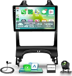 4G+128G traadita Carplay Android 15 autoraadio Peugeot 3008 2009-2016 9-tolline Incell puuteekraaniga autoraadio koos Android auto GPS navigatsiooniga WiFi peeglilink Bluetooth FM/RDS/EQ/USB/SWC tagumine vaade