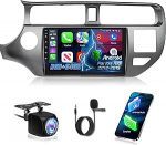 [2G + 64G] Androidi autoraadio Kia Rio 2012-2015 juhtmevaba Carplay ja Android Car, 9-tolline HD puuteekraaniga autoraadio GPS/WiFi/Bluetooth/EQ/FM RDS-ga