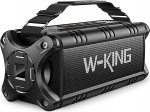 W-KING 50W (70W Piek) Bluetooth k&otilde;lar Veekindel 24 tundi t&ouml;&ouml;aega, 8000 mAh energiapank, 30 meetri kaugusele kantav Bluetooth k&otilde;lar Box k&otilde;lar muusikakast TWS / NFC, D8, k&otilde;ik mustad