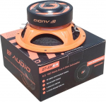 Komplekt Bass Face GT Audio GT-SW6/4 1 subwoofer 16,5 cm 6,5 tolli 75 Watt RMS 150 Watt Max Double Voice Coil 4+4 Ohm DVC auto pagasiruumi jaoks