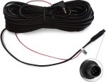 REDTIGER 50 Feet tagurduskaamera asenduskaabel pikem kaabel Dash Cam jaoks (4 Pin, 2,5 mm)
