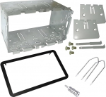 Sound-way 1 DIN / 2 DIN autoraadio raam koos paigalduspinnaga, antenni adapter, v&otilde;ti &uuml;hildub Alfa Romeo 159, Brera, Spideriga