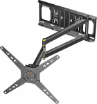 WHYFONE TV seinakinnitus 655 mm pika varrega 13-50-tollise teleri v&otilde;i monitori jaoks, 180&deg; p&ouml;&ouml;rlev telerihoidik seinale p&ouml;&ouml;rlev t&auml;isliigutusega monitori seinakinnitus kuni 35 kg max. VESA 300 x 300 mm