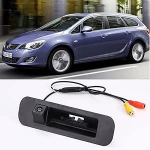 Super HD autokaamera &ouml;ise n&auml;gemise pagasiruumi k&auml;epideme tagurduskaamera asendus Opel Zafira Tourer C P12/Zafira Tourer C/Insignia B Sports Tourer Z18/Opel Astra J Caravan Box Estate Notchback P10 GTC jaoks