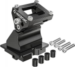 NICECNC Must GPS Mount Reguleeritav GPS Mount Holder Stand &uuml;hilduv Husqvarna Norden 901 2022-2025, &uuml;hilduv Husqvarna Norden 901 Expedition 2023-2025, Husqvarna Norden 901 Expedition 2023-2025