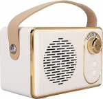 Retro k&otilde;lar Armas Vintage k&otilde;lar Vanamoodne hea heli 5.0 TF kaart AUX sisend USB m&auml;lupulk MP3 m&auml;ngija k&ouml;&ouml;ki valge