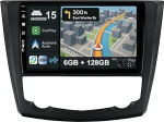 [6G + 128G] IPS 9-tolline Android 15 autoraadio Renault Kadjar 2015-2019 jaoks koos Navi Octa Core'iga [Sisseehitatud CarPlay/Android Car/DSP/Mirror Link/GPS Navi/360 Camera/Bluetooth 5.0/WiFi/USB