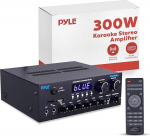 Bluetooth HD kodune heliv&otilde;imendi vastuv&otilde;tja Stereo 300W kahe kanaliga helis&uuml;steem, MP3, USB, SD, AUX, RCA, MIC, k&otilde;rvaklapid, FM, LED, Reverb Delay, kodukino k&otilde;larite, stuudio jaoks - PDA99BU