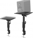K&otilde;larite statiiv, monitorik&otilde;larite statiiv koos laua klambriga, reguleeritav k&otilde;rgus ja kalle, k&otilde;larite statiivi kandev&otilde;ime kuni 30 kg, must
