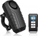 ZEXMTE jalgrattah&auml;ire koos hoidjaga, 113 dB sissemurdja vibratsioon mootorratta jalgrattah&auml;ire turvas&uuml;steem Veekindel jalgratta vargusevastane jalgrattah&auml;ires&uuml;steem koos kaugjuhtimispuldiga