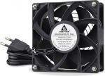 GDSTIME AC EC 220 V Fan 120 mm 120 mm x 38 mm 230 V PC Fan 12038 Dual Ball Bearing 120 x 120 Axial Fan 2800 rpm Brushless Cooling 116.6 CFM for 230 V Computer