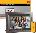 KODAK 10,1-tolline WiFi digitaalne pildiraam, 1280 x 800 HD IPS puuteekraaniga nutikas pildiraam, WiFi, 32 GB m&auml;lu, automaatne p&ouml;&ouml;ramine, seinale paigaldatav, fotode vahetu jagamine k&otilde;ikjalt