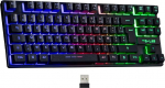 G-Lab Keyz Caesium TKL WL traadita m&auml;nguklaviatuur, kompaktne m&auml;nguklaviatuur ilma numbriklaviatuurita, Hispaania paigutus, RGB Bluetooth klaviatuur, pikk aku kasutusiga PC/PS4/PS5 jaoks