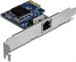 TRENDnet, TEG-25GECTX, PCIe 2.5Gbase-T v&otilde;rguadapter, teisendab PCie pesa 2.5G Ethernet-porti, 802.1Q VLAN m&auml;rgistamine, standard ja diskreetne meedia, 9KB Jumbo raamid, kaasa arvatud.