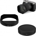 Haoge ruudukujuline metallist objektiivikaitse Panasonic LUMIX S 20-60mm F3.5-5.6 objektiivile S-R2060 koos metallkattega bajonettkaitsmega tarvikud