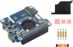 POE M.2 HAT+ kaart kombineerib Power Over Ethernet POE HAT ja PCIe M.2 adapteri Raspberry Pi 5 jaoks, toetab IEEE 802.3af/at v&otilde;rgustandardit ja M.2 NVME k&otilde;vakettaid suurusega 2230/2242.