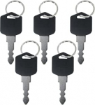 5-teiliges 212 Z&uuml;ndschl&uuml;ssel-Set, kompatibel mit Doosan Daewoo D25, D35, G25, G35 & Mitsubishi Gabelstapler, D554212, Ersatzschl&uuml;ssel