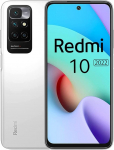 Xiaomi Redmi 10 nutitelefoni NFC 2022 versioon, 16,5 cm (6,5 tolli), 90 Hz FHD+ DotDisplay, 50 MP AI Quad tagakaamera, 5000 mAh aku (4 GB + 128 GB Pebble White)