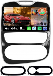 MSD Android 15 autoraadio Renault Clio 4 (2016-2019) | 4G + 64G, Octa-Core - GPS navigatsiooniradio | CarPlay Android autojuhtimisseade Dual Band WiFi DSP DAB | Tagurduskaamera | 2 DIN 10.1