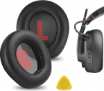 Geekria QuickFit valgu nahast asendusk&otilde;rvapadjad JBL Quantum 800 traadita k&otilde;rvaklappidele k&otilde;rvapadjad k&otilde;rvakomplektide k&otilde;rvapadjad k&otilde;rvakuppide remonditarvikud (must)