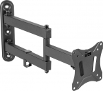 RICOO Monitori kinnitus Tilt Swivel S7211 seinakinnitus Universal LED Curved QLED QE LCD Riser Paindlik kontor Reguleeritav k&auml;e kinnituss&uuml;steem 13" - 27" tolli VESA 75x75 100x100 Mustanahaline