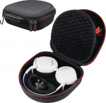 Digicharge k&otilde;rvaklappide &uuml;mbris Sony WH-CH720N WH-XB910N ULT WEAR MDR-M1 MDR-MV1 WH-1000XM5 JBL Tune 720T 710BT Live 770NC Tour One M2 &uuml;mbris, &uuml;le k&otilde;rvade kaitsekott, reisikott s&auml;ilitamiseks