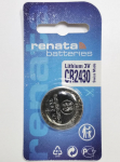 10 x Renata 2430 Swiss Made liitium patarei patarei