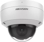 Hikvision 8MP AcuSense vandaalitundlik fikseeritud kuppel-v&otilde;rgukaamera 2,8 mm objektiiviga