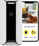 Canary Pro Surveillance Camera, 90 dB Siren, Room Climate Monitoring, Two-Way Audio, Motion Detection, Compatible with Alexa & Google, Baby Monitor with Camera, IP WLAN