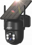 ANRAN 5MP FHD v&auml;livaatluskaamera, aku, Wi-Fi, traadita valvekaamera p&auml;ikesepaneeli ja esitulega, v&auml;rviline &ouml;&ouml;n&auml;gemine, PTZ p&ouml;&ouml;ratav, Alexa &uuml;hilduv, ilma tellimuseta