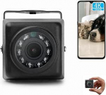 5MP Mini POE IP-kaamera, v&auml;ljas IP65 veekindel, Ultra HD 2880 x 1620, IR &ouml;&ouml;n&auml;gemine, 3,6 mm objektiiv 75&deg;FOV, liikumistuvastus, APP/NVR/PC Connect (I704-3-P-TS Metal)