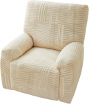 ZYHBBGXFC-XM Liege-Schonbezug, 4/6/8-teiliges Set, Stretch-Sofabezug, weicher, Dicker, waschbarer M&ouml;belschutz for Wohnzimmer(Yellow,3 Seats)