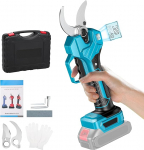 Makita 18 V (ilma akuta) akuga &uuml;hilduvad oksak&auml;&auml;rid, avaus 60 mm, maksimaalne l&otilde;ikediameeter 50 mm, professionaalsed oksak&auml;&auml;rid LCD-ekraaniga, elektrilised oksak&auml;&auml;rid, laetavad oksak&auml;&auml;rid.