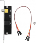 Out Plate kaablihoidja, ASUS SPDIF optiline SPDIF Out Plate kaablihoidja roostevabast terasest ASUS/GIGABYTE/MSI emaplaadi SPDIF PCI jaoks