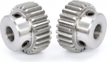 ZGF-BR 2-osaline hammasratas 0,5 m 16-31 hammastega Roostevabast terasest hammasratas 3 / 5 mm augu l&auml;bim&otilde;&otilde;t 3 mm hammaste arv 25 hammastega