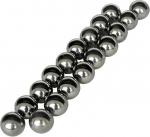 Steelie Ball, kuullaagri terasehelmed, 10 mm, 11, 12, 13, 14, 15, 16, 17, 18, 19, 20 mm, standardosad, 1 kg/- s&uuml;sinikterasest (s&uuml;sinikterasest 15 mm/kg)
