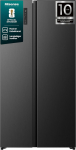 Hisense RS3P558NEFD K&uuml;lmik-pagasikapp / Vabalt seisev / 544L kogumaht / 37dB / Energiat&otilde;hususe klass : D/Total No Frost / Big Box / Temperatuuriandur / XXL uksesahtli / (B x K x S): 91,1 &times; 178,6 &times; 61,5 cm / Mustanahaline