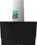 Cecotec pliidikupu Dekoratiivne 60 cm - Bolero Flux DT 608001 Klaas must A++, 210 W, LED-valgustus, imemisv&otilde;imsus 800 m&sup3;/h, puutetundlik juhtimine, 3 astet, s&uuml;sinikufilter, k&auml;ep&auml;rane juhtimisfunktsioon
