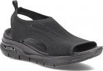 Skechers Arch Fit City Catch Women's Sandals Black Knit, 39