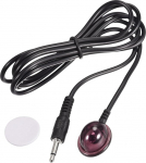 hankimise kaart IR infrapuna saatja pikenduskaabel 1m pikk 45 kraadine kiirguse nurk 3.5mm Jack Single Round Head
