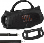Silikoonist &uuml;mbris JBL Charge 6 kaasaskantavale k&otilde;larile, kaitsekott JBL Charge 6 Pro AI Sound k&otilde;larite tarvikud (must)