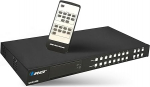 OREI 8x8 HDMI 4K Matrix Switch/Splitter (8 sisendit, 8 v&auml;ljundit) koos kaugjuhtimispuldiga, toetab UltraHD 4K@60Hz 4:4:4, HDR, YUV, HDMI 2.0, HDCP 2.2, 3D, 1080p, 18GBPS - ARC, EDID (4K & 1080p koos)