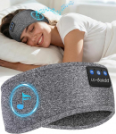 LC-dolida Bluetooth Sleep Headphones, Side Sleepers, Sleeping for Headphones, Headband, Sleep Mask, Sports Headphones, Lightweight Sleep Headband with HiFi Stereo, Gifts for Men and Women