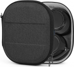 Geekria UltraShell k&otilde;rvaklappide &uuml;mbris, mis &uuml;hildub Audio-Technica ATH-SR50BT, ATH-SR30BT, ATH-ANC900BT &uuml;mbrisega, asendus k&otilde;vakesta reisikott koos kaablihoidjaga (tumehall)