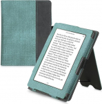 kwmobile Flip Case &uuml;hilduv Kobo Aura Edition 1 - k&auml;erihm - kate Mint Green Dark Grey