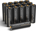 AA aku PRO, POWEROWL 1.2v NiMH suure v&otilde;imsusega 2800mAh hea kvaliteediga laetavad patareid AA - pakk 16-st